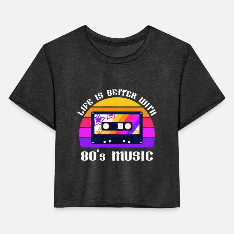 Life Is Better With 80s Music Eighties Vibe Retro