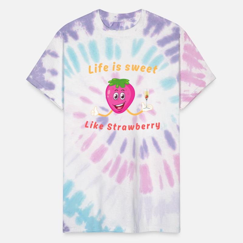 Life is sweet like strawberry