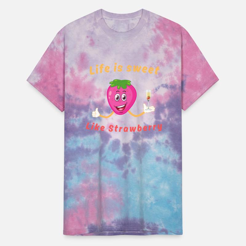 Life is sweet like strawberry