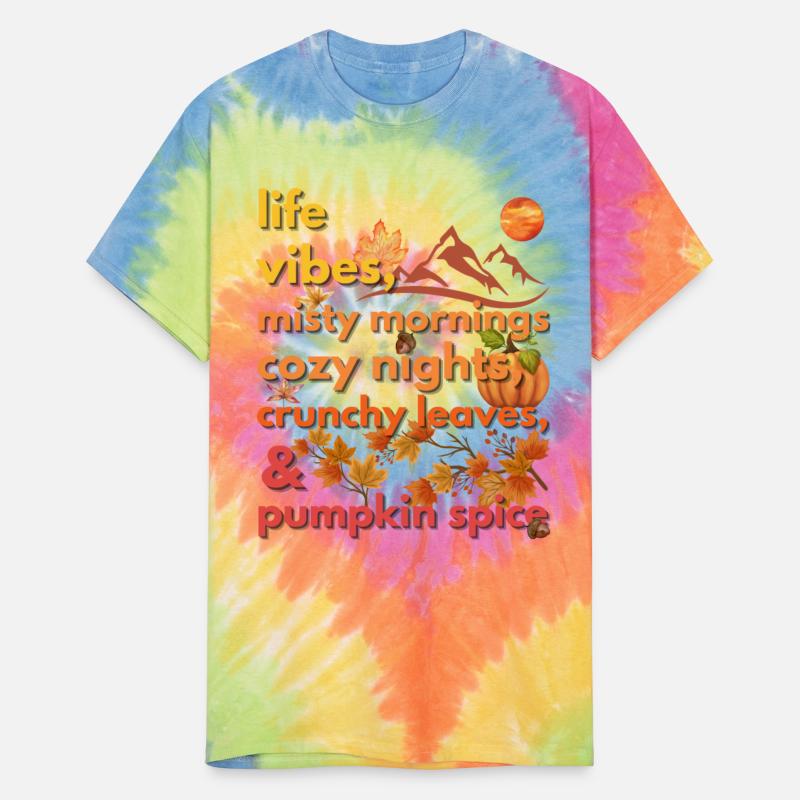 life vibes misty mornings cozy nights crunchy