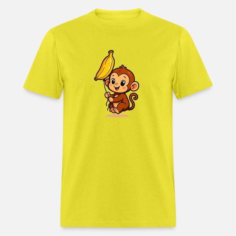 Little Monkey with an Inflatable Banana