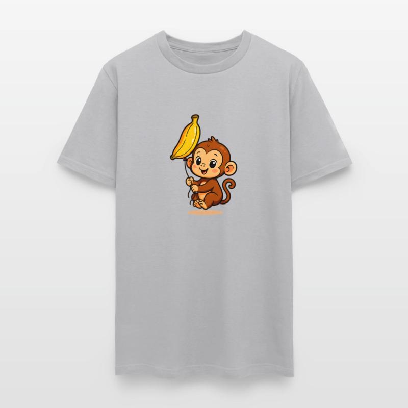 Little Monkey with an Inflatable Banana