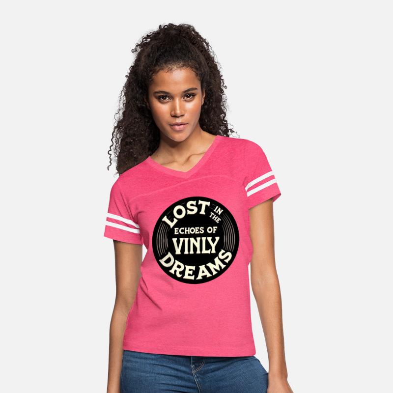 Lost in the Echoes of Vinyl Dreams T-shirt