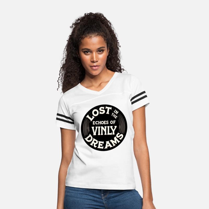 Lost in the Echoes of Vinyl Dreams T-shirt