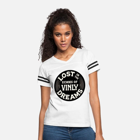 Lost in the Echoes of Vinyl Dreams T-shirt