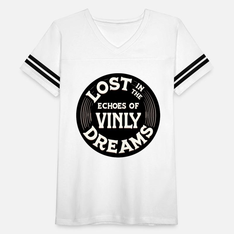 Lost in the Echoes of Vinyl Dreams T-shirt