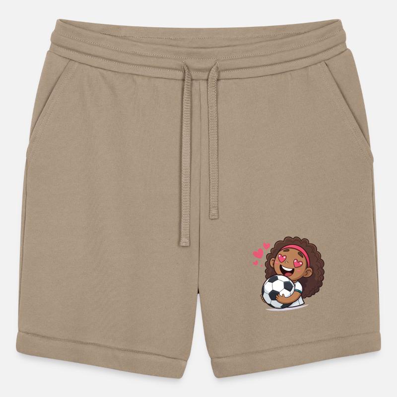 Love for soccer kawaii anime design