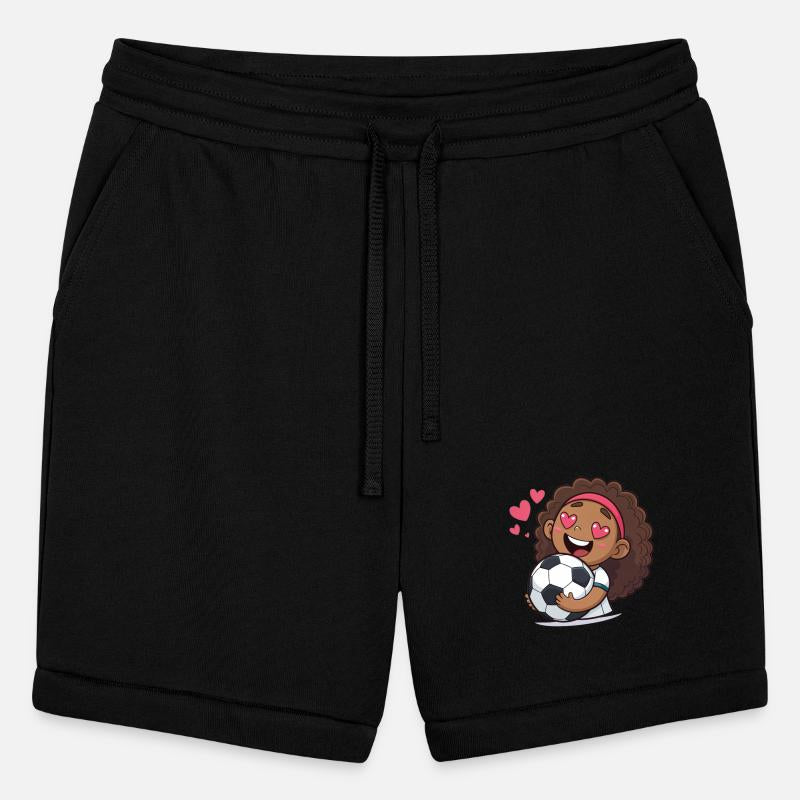 Love for soccer kawaii anime design