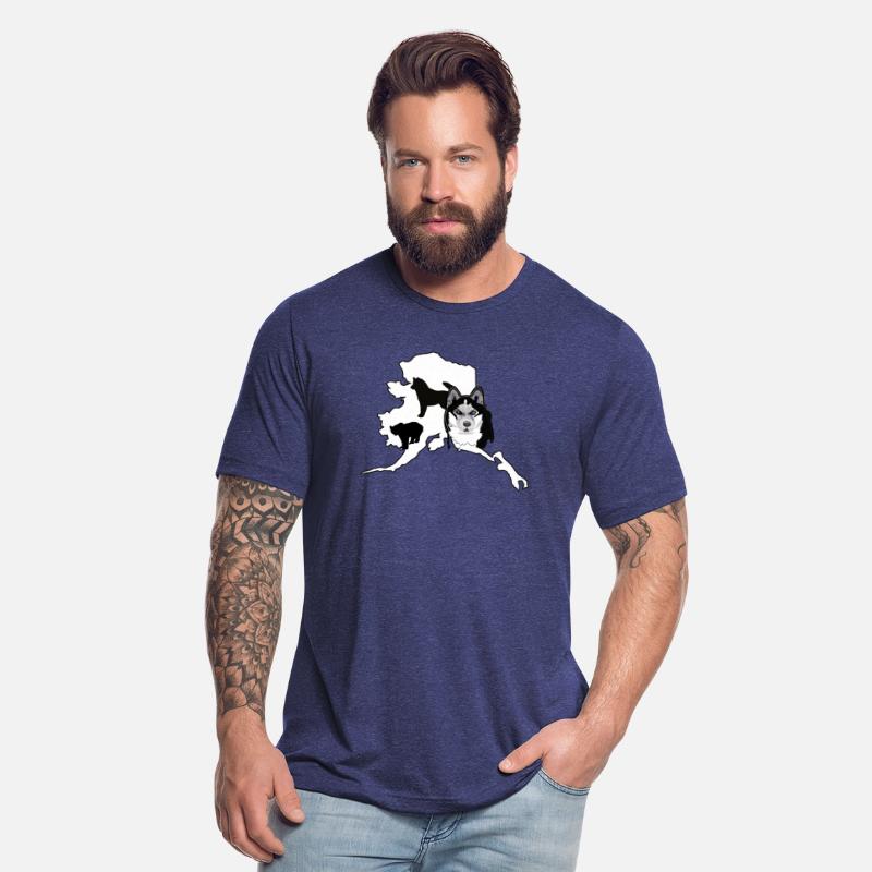 Love Husky Alaskan Alaska Siberian Dog T-shirt