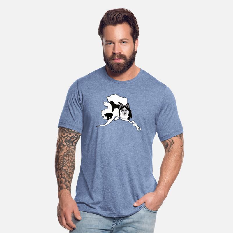 Love Husky Alaskan Alaska Siberian Dog T-shirt