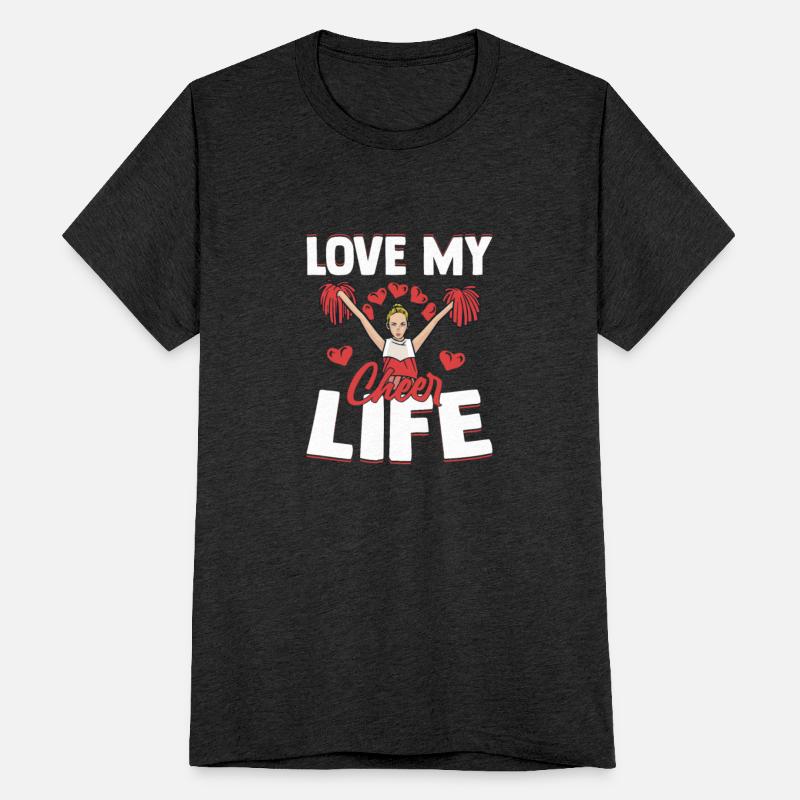 Love My Cheer Life Cheerleader Cheerleading