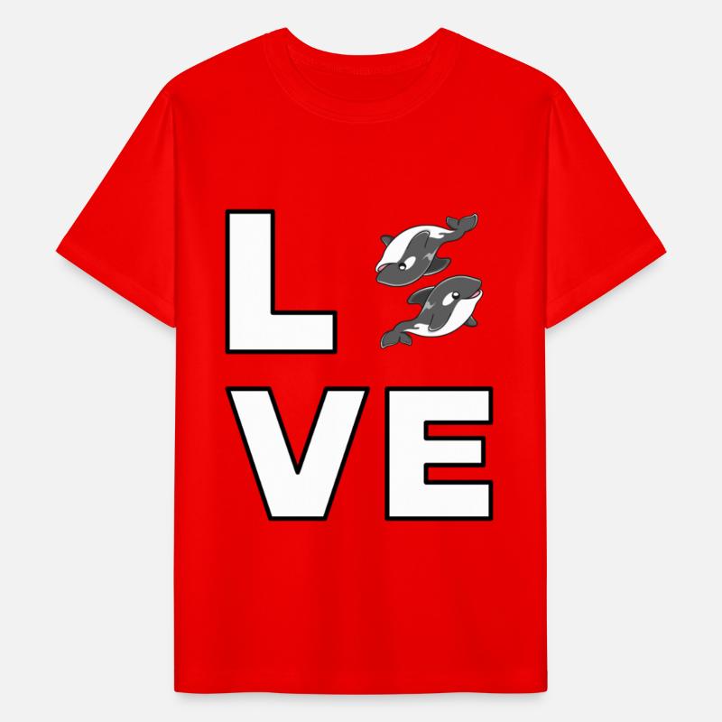Love Orca Lover Killer Kids Boys Girls Men Women