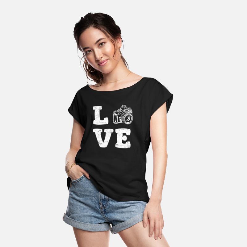 LOVE Photography Lover Girls Photographer Womens C