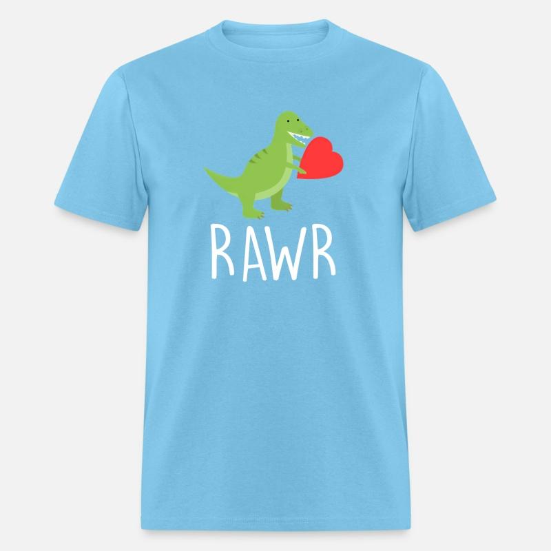 Love Rawr Dinosaur Heart Mother'S Father'S