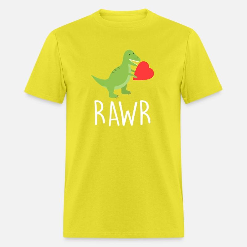 Love Rawr Dinosaur Heart Mother'S Father'S