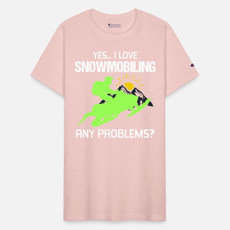 Love Snowmobiling Winter Snowmobile Ride