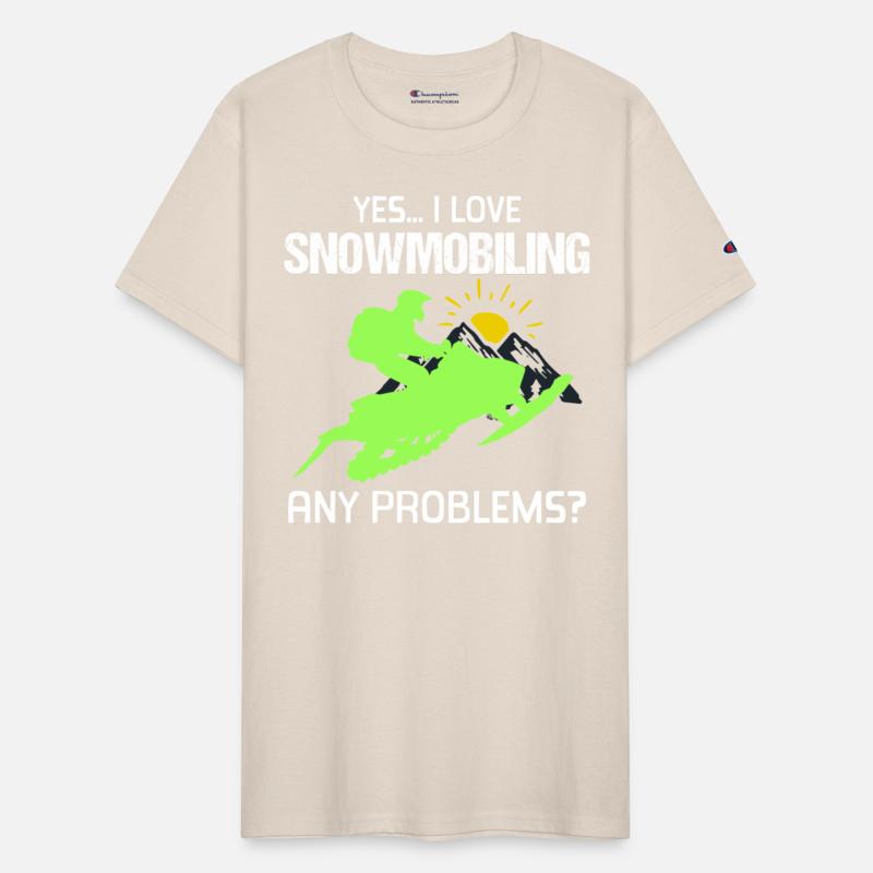 Love Snowmobiling Winter Snowmobile Ride