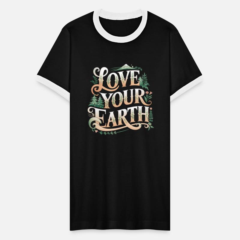Love Your Earth Nature Lettering