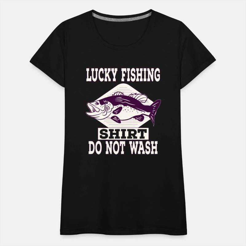 Lucky Fishing Shirt Do Not Wash Vintage Fishing L
