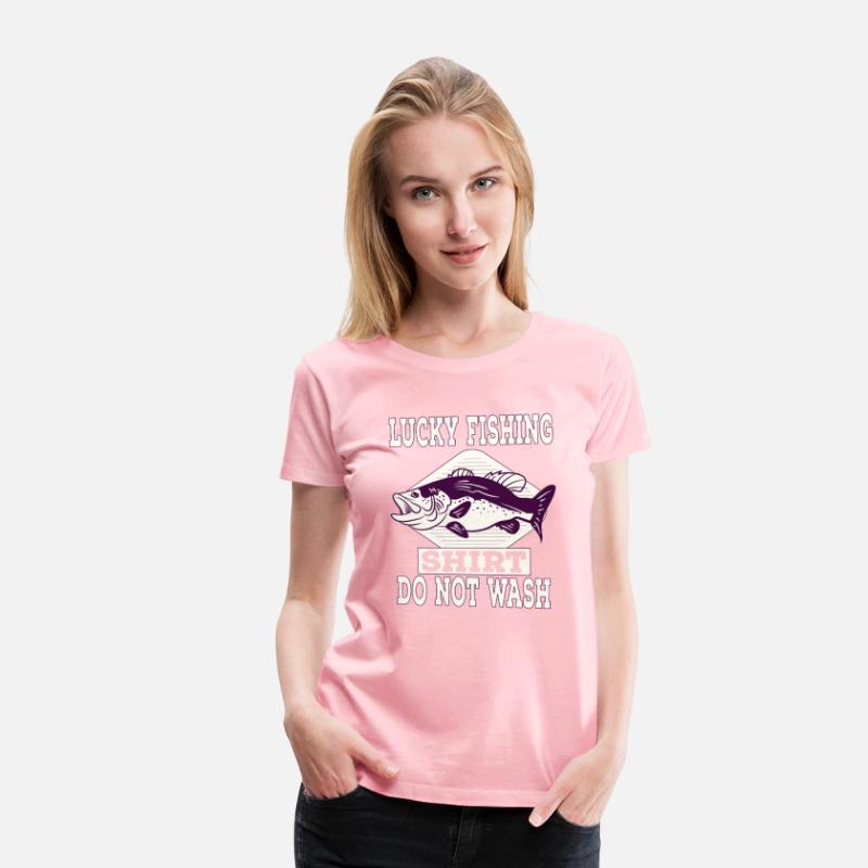 Lucky Fishing Shirt Do Not Wash Vintage Fishing L