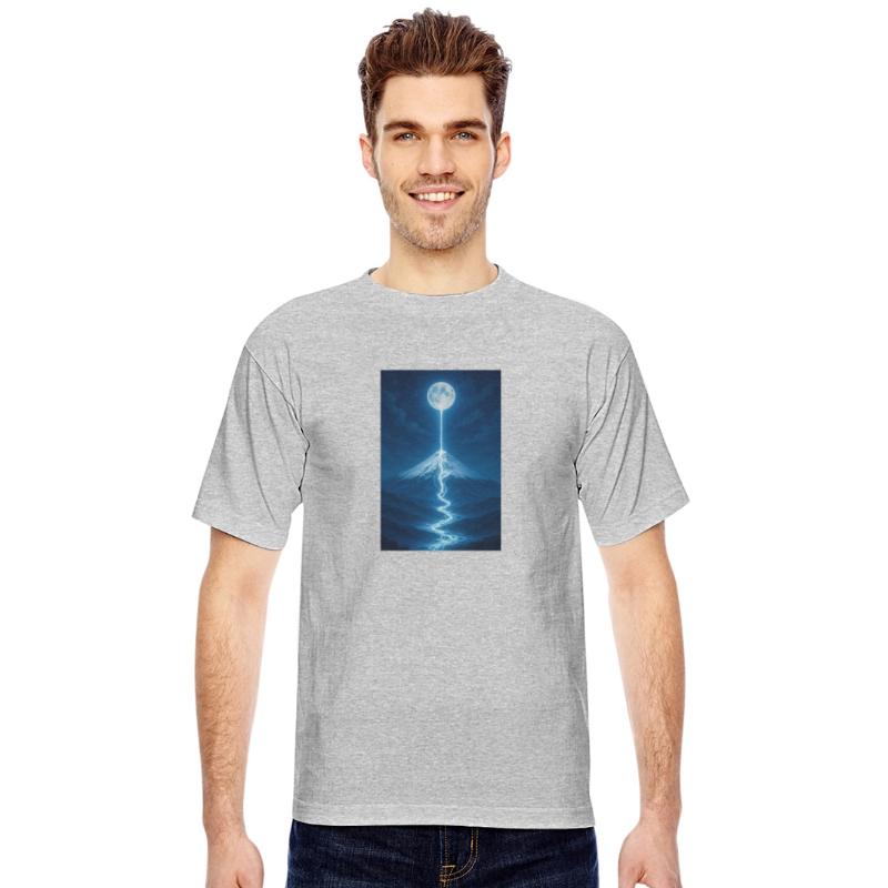 Lunar River Flowing Down