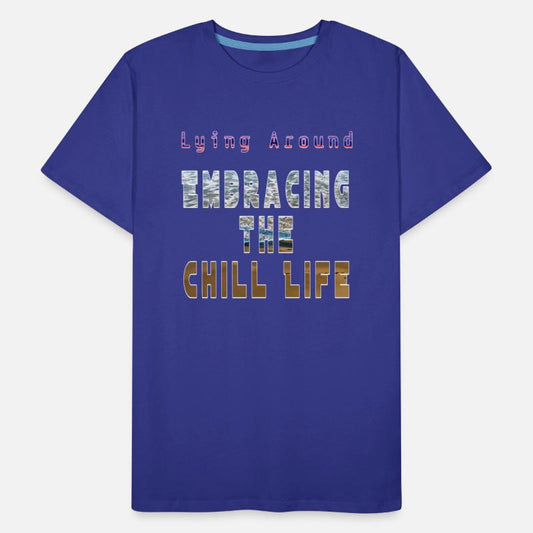 Lying around embracing the life