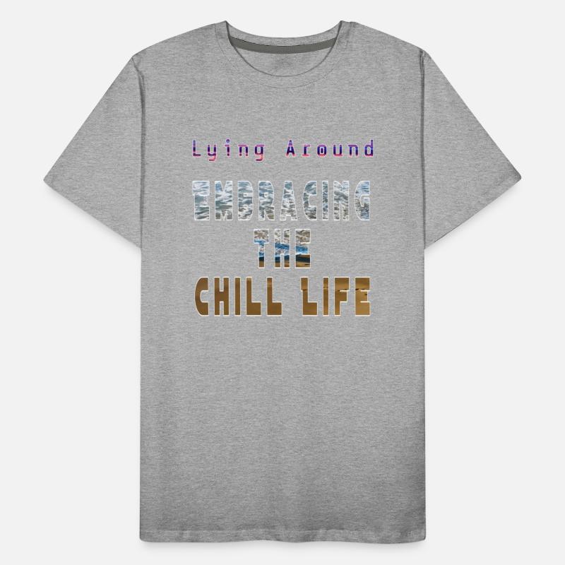 Lying around embracing the life