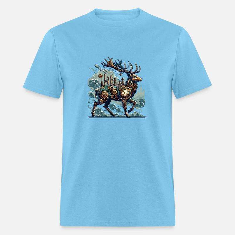 Majestic Steampunk Clockwork Deer