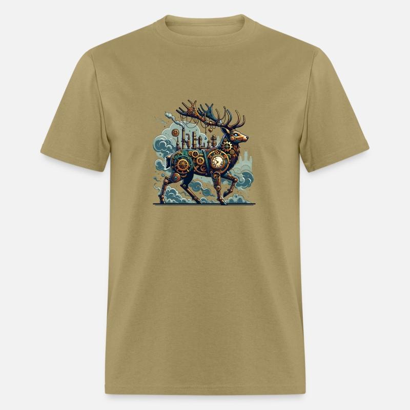 Majestic Steampunk Clockwork Deer