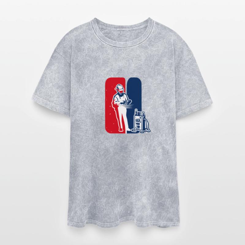 major league welder sticker Iconic Welder Design T