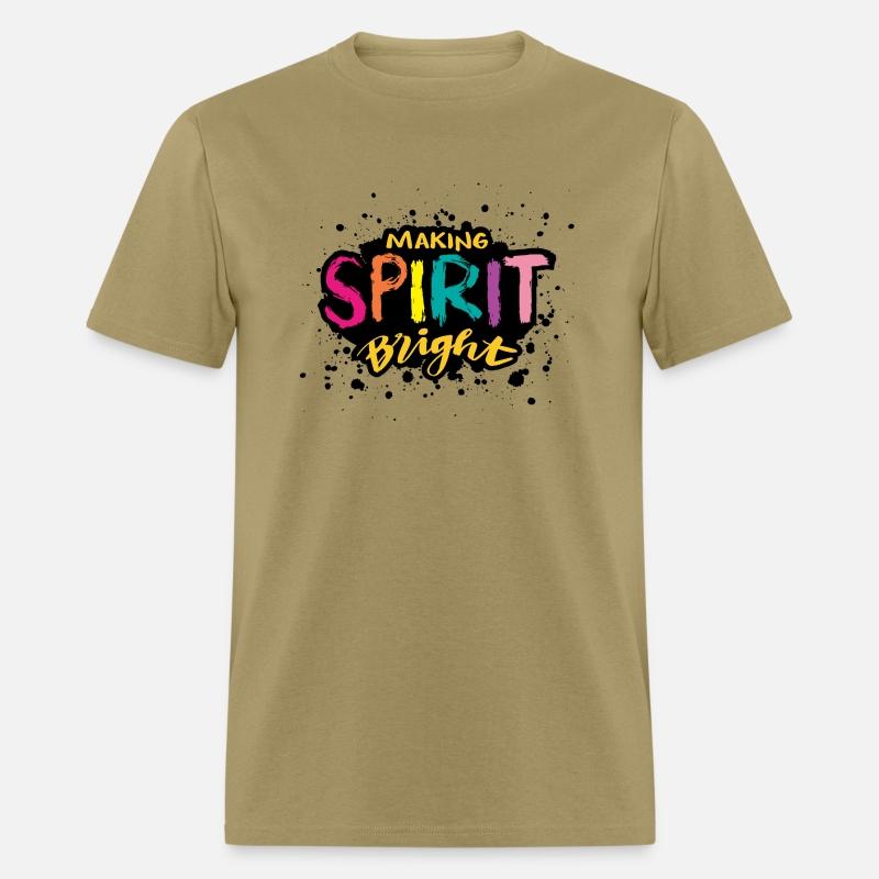 Making Spirit Bright – Colorful Positivity Tee