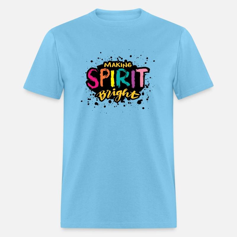 Making Spirit Bright – Colorful Positivity Tee
