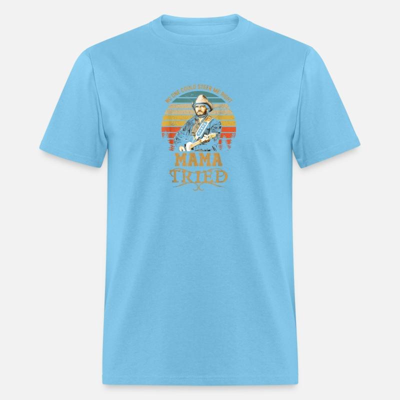 Mama Tried Country Music Graphic Merle Idol Haggar