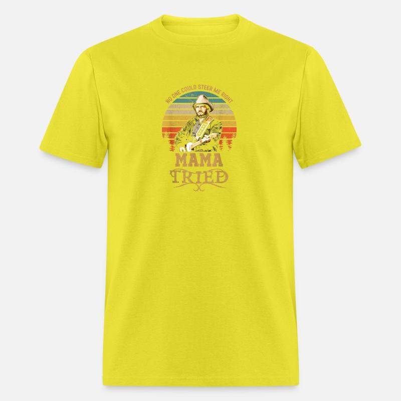 Mama Tried Country Music Graphic Merle Idol Haggar