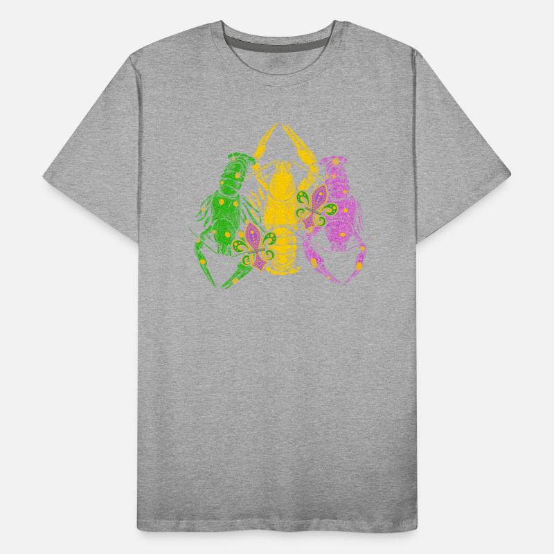 Mardi Gras Fleur De Lis Shirt, Crawfish Mardi