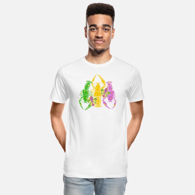 Mardi Gras Fleur De Lis Shirt, Crawfish Mardi
