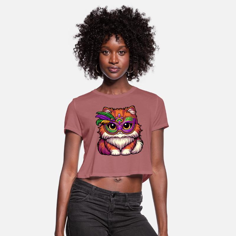 Mardi Gras Persian Cat, Dressed-up Cat