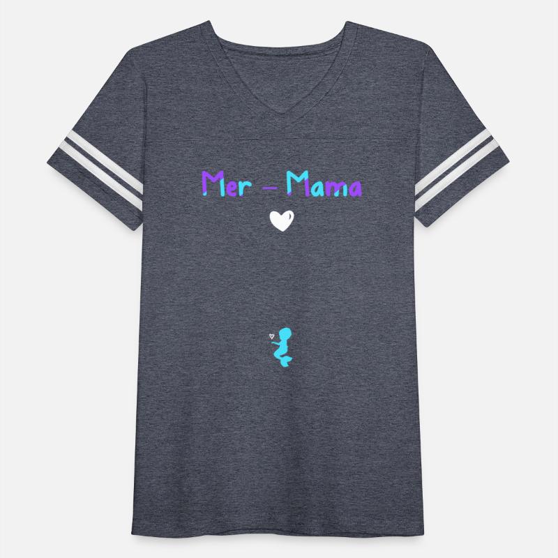 Mer-Mama Mermaid Mom Funny Women Kids Birthday