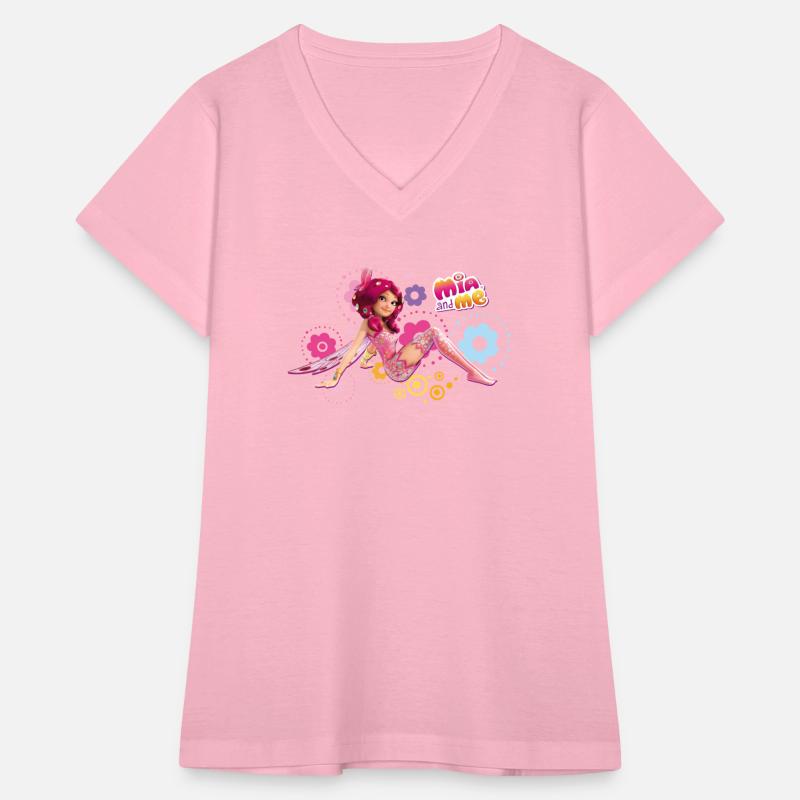 Mia & Me Elf Mia Sits Between Flowers