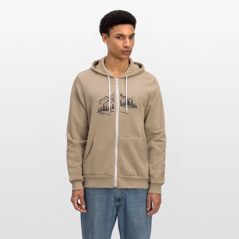 minimalist Mountain View, illustration