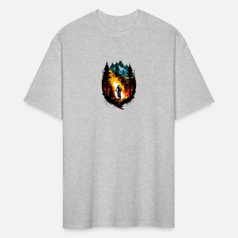 Mountain Bike Shirt gift father hiking sport