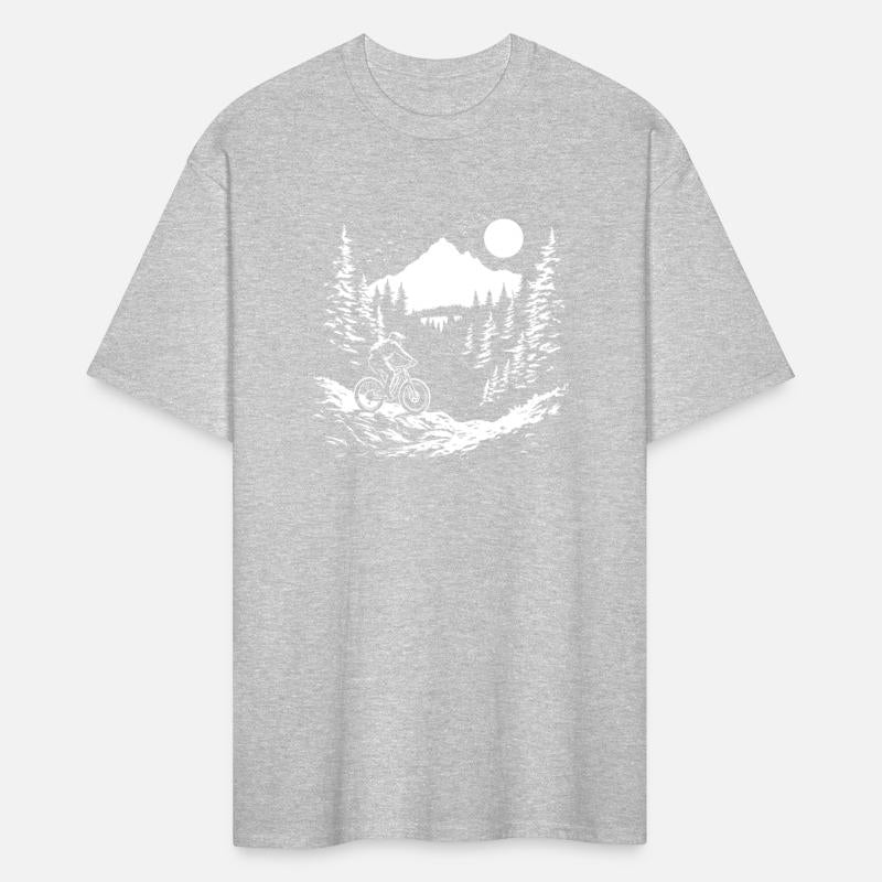 Mountain Biking Drawing