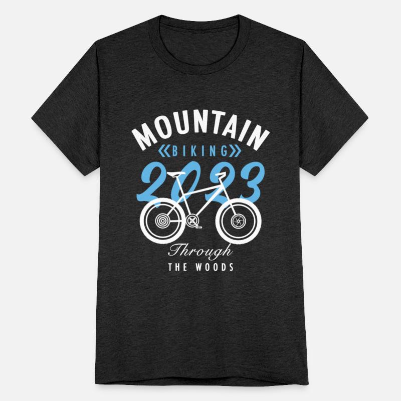 Mountain Biking Through The Woods