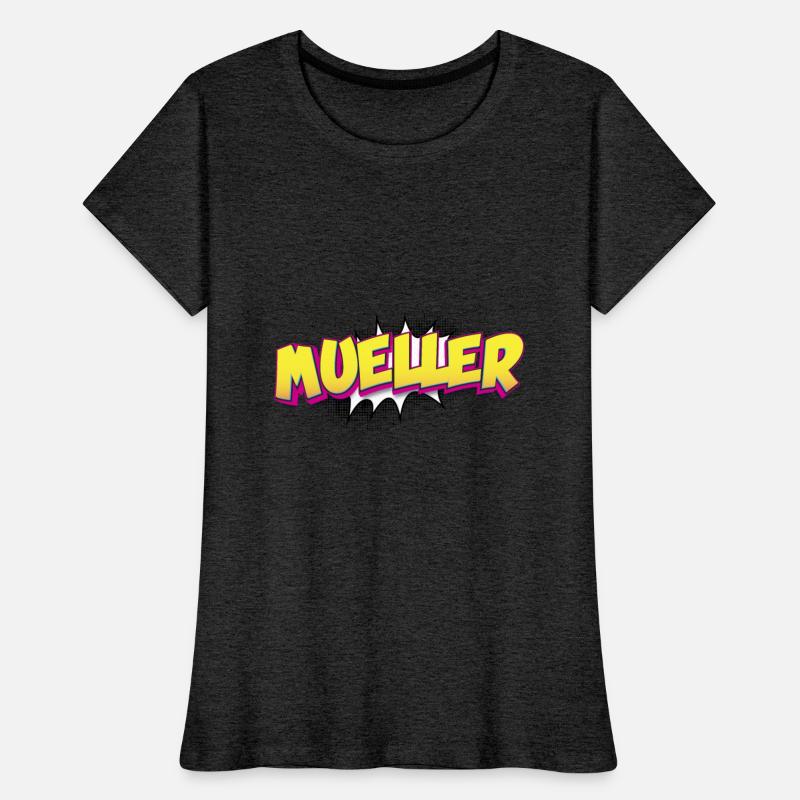 Mueller Custom Name Comic Book Style Pop Art,