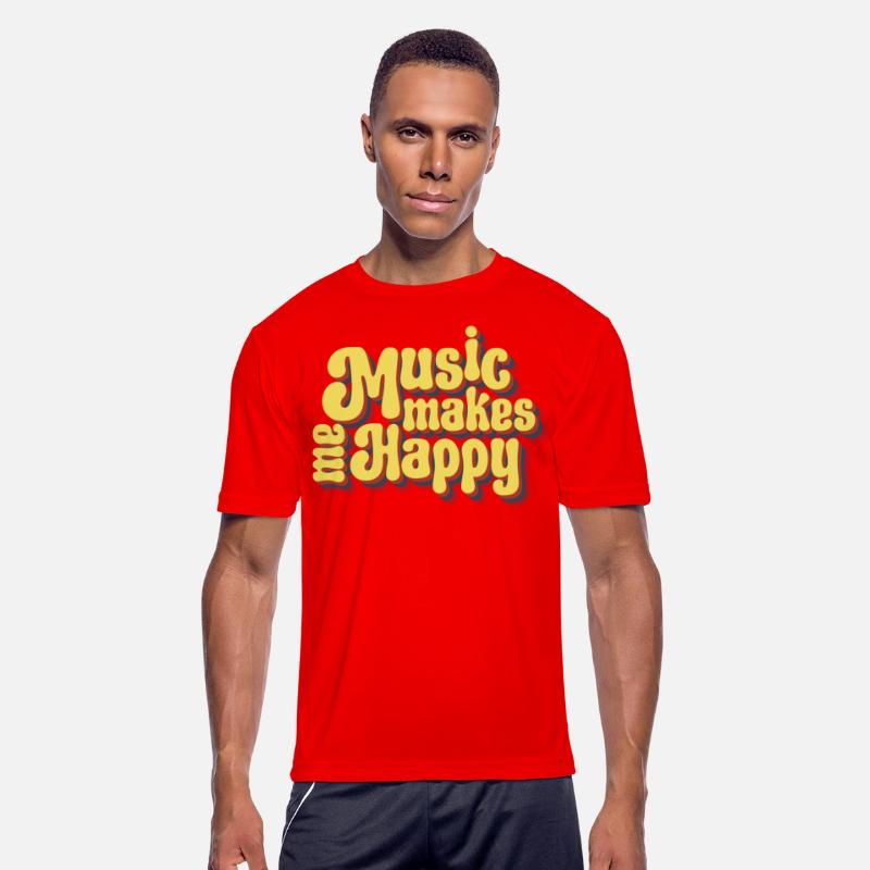 Music makes happy vinyl