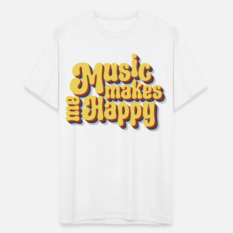 Music makes happy vinyl