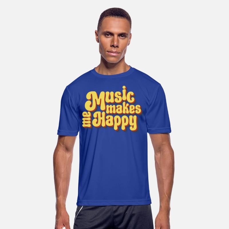 Music makes happy vinyl