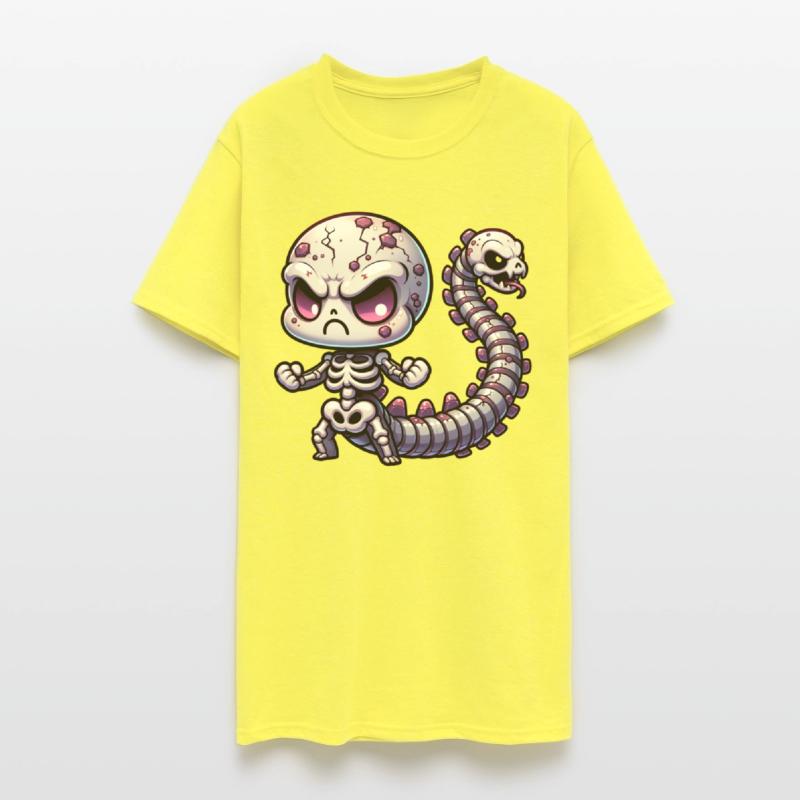 Mutant Spine Skeleton – Two-Skull Monster Art