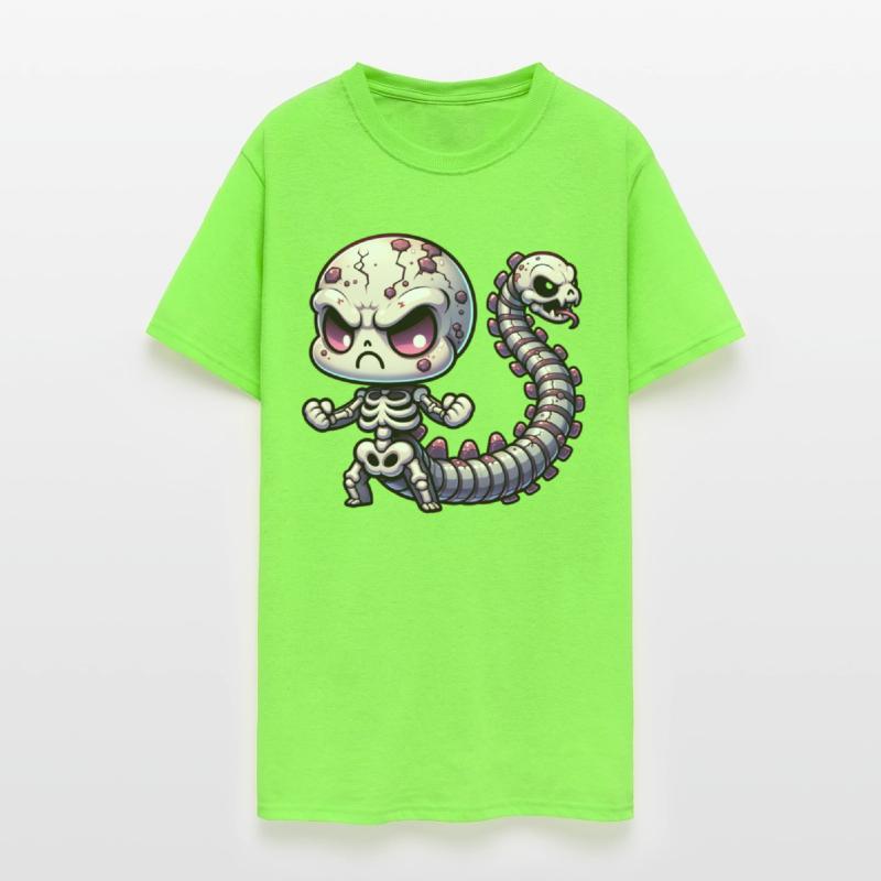 Mutant Spine Skeleton – Two-Skull Monster Art