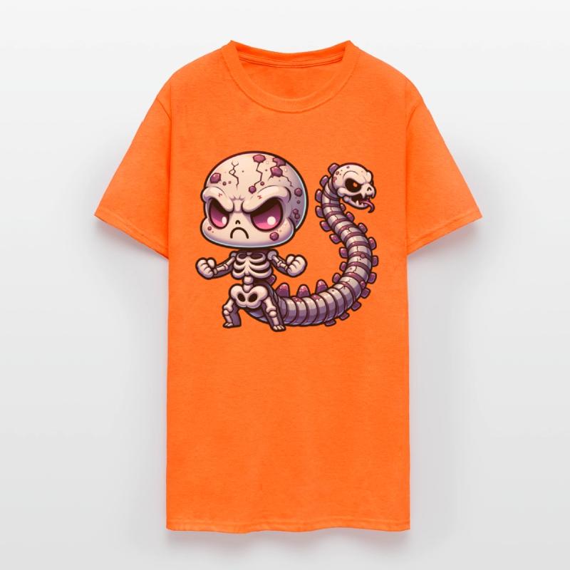 Mutant Spine Skeleton – Two-Skull Monster Art